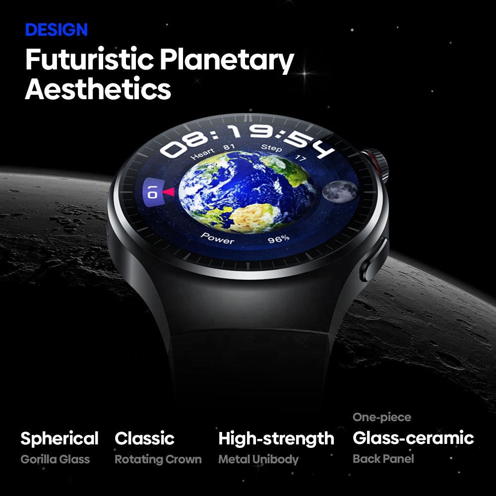 2024 New Zeblaze Thor Ultra 4G Android Smartwatch for Men